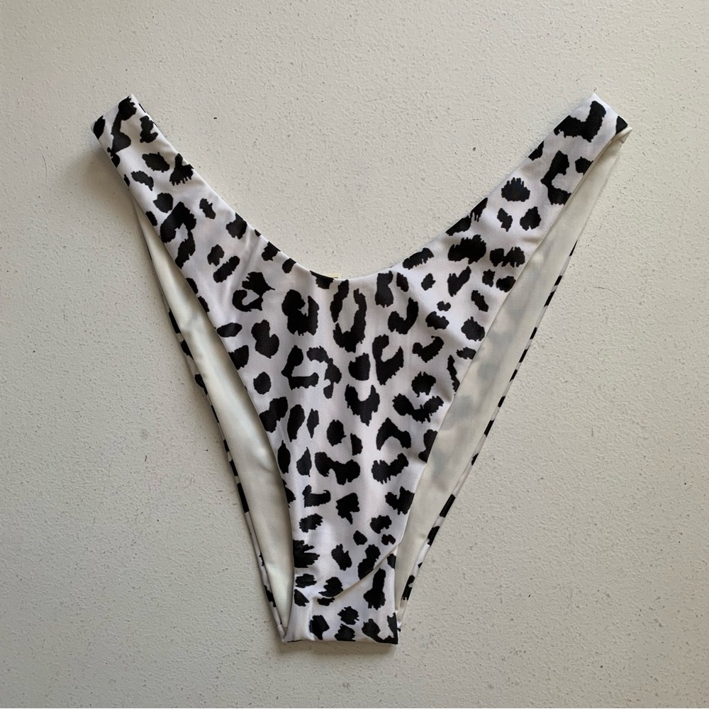 Aerie Cheetah Animal Print Cheekier Bikini Bottom Size Medium NWT Beach Vacation